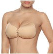 BYE-BRA - LACE-IT ENHANCEMENT PUSH-UP BEIGE CUP D