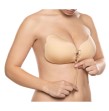 BYE-BRA - LACE-IT RENFORCEMENT PUSH-UP BEIGE BONNET D