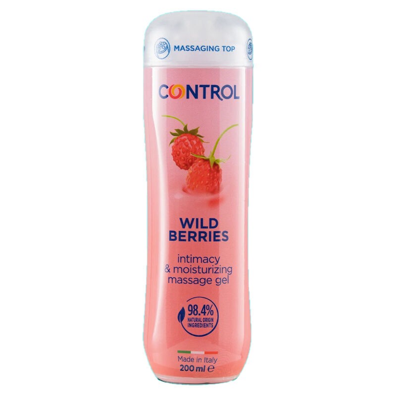 CONTROL - MASSAGEGEL 3 IN 1 WILDE BEEREN 200 ML CONTROL - MASSAGEGEL 3 IN 1 WILDE BEEREN 200 ML
