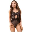 LIVCO CORSETTI FASHION - PAULA LC 20209 BODY WITH LACE DECORATIONS BLACK L-XL LIVCO CORSETTI FASHION - PAULA LC 20209 BODY WITH LACE DECORATIONS BLACK L-XL