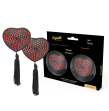 COQUETTE CHIC DESIRE - CUBRE PEZONES ROJO - NEGRO