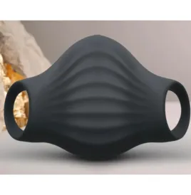 ROCKS- OFF - PALM BLACK FLEXIBLE VIBRATOR MASTURBATOR