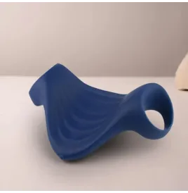 ROCKS- OFF - PALM BLUE FLEXIBLE VIBRATOR MASTURBATOR