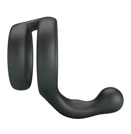 CRAZY BULL - YANCY DOUBLE COCK AND BALL RING BLACK