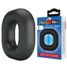 CRAZY BULL - WALDEN SUPER SOFT SILICONE COCK RING BLACK