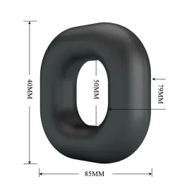 CRAZY BULL - WALDEN SUPER SOFT SILICONE COCK RING BLACK