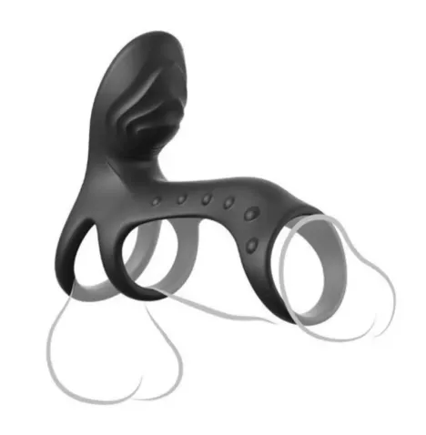 FANTASY C-RINGZ - ANILLO VIBRADOR PARA PAREJAS ULTIMATE COUPLES CAGE PRO 19.5 CM