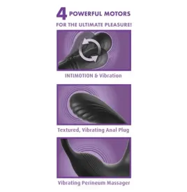 ANAL FANTASY ELITE - STIMULATEUR ANAL ET PÉRINÉAL RECHARGEABLE ASS-GASM INTIMOTION