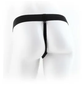 FETISH FANTASY SERIES - 11 STRAP-ON CREUX VIBRANT AVEC BILLES 27.9CM CHAIR