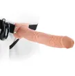 FETISH FANTASY SERIES - SERIES 11 HOLLOW STRAP-ON VIBRATING WITH BALLS 27.9CM FLESH FETISH FANTASY SERIES - SERIES 11 HOLLOW STRAP-ON VIBRATING WITH BALLS 27.9CM FLESH