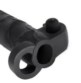 FANTASY X- TENSIONS - VIBRATING REAL FEEL 2 EXTENSION BLACK