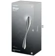 SATISFYER - STAR FORCE 3 STAINLESS STEEL DOUBLE-ENDED DILDO