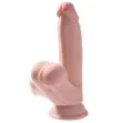 KING COCK - PLUS 3D DILDO SWINGING BALLS 15.2 CM LIGHT SKIN KING COCK - PLUS 3D DILDO SWINGING BALLS 15.2 CM LIGHT SKIN