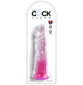 KING COCK - CLEAR PENE REALISTICO 19.7 CM ROSA