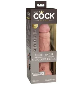 KING COCK - ELITE GODE RÉALISTE VIBRANT and SILICONE 20.3 CM
