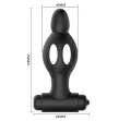 MR PLAY - SILICONE ANAL PLUG WITH VIBRATION MR PLAY - SILICONE ANAL PLUG WITH VIBRATION