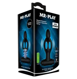 MR PLAY - SILIKON ANALSPLUG MIT VIBRATION