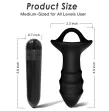 ARMONY - KYLIN FINGERVIBRATOR and ANALPLUG FERNBEDIENUNG SCHWARZ ARMONY - KYLIN FINGERVIBRATOR and ANALPLUG FERNBEDIENUNG SCHWARZ