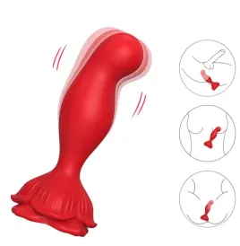 ARMONY - PINK VIBRATOR and ANAL PLUG REMOTE CONTROL RED