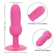 CALEXOTICS - FIRST TIME ANAL PLUG MIT PERLENSONDE 10 VIBRATIONEN ROSA CALEXOTICS - FIRST TIME ANAL PLUG MIT PERLENSONDE 10 VIBRATIONEN ROSA