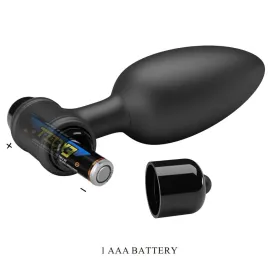 MR PLAY - PLUG ANAL SUPER POWERAVEC VIBRATION