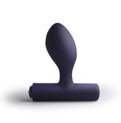 ROCKS-OFF - MINI BAGUETTE RECHARGEABLE 16 FONCTIONS ROSE PIVOINE