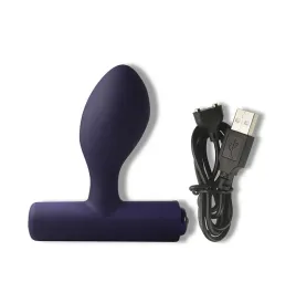 ROCKS-OFF - MINI BAGUETTE RECHARGEABLE 16 FONCTIONS ROSE PIVOINE