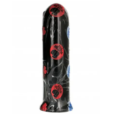 ALL BLACK - DILDO SCHWARZ 19 CM