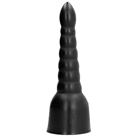 ALL BLACK - DILDO 34 CM