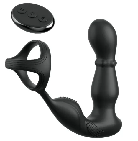 ANAL FANTASY ELITE COLLECTION - ANNEAU ANAL VIBRANT ET MASSEUR AVEC TÉLÉCOMMANDE