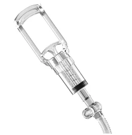 PDX ELITE - VIEWTUBE VAC XXL TRANSPARENTER STROKER MIT SAUGPUMPE 27,3 CM