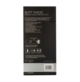 ROCKS-OFF - BUTT THROB P-POINT STIMULATOR 7 SPEEDS BLACK