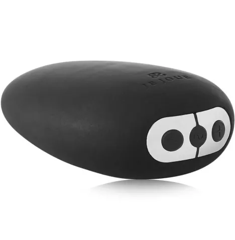 JE JOUE - MIMI SOFT VIBRADOR MASAJEADOR CLITORIAL CON PUNTA BLANDA NEGRO