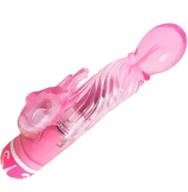 BAILE - VIBRADOR MULTIVELOCIDAD CON ESTIMULADOR ROSA