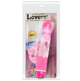 BAILE - VIBRADOR MULTIVELOCIDAD CON ESTIMULADOR ROSA