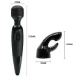 BAILE - SENSUAL MASSAGER WITH INTERCHANGEABLE HEAD BAILE - SENSUAL MASSAGER WITH INTERCHANGEABLE HEAD