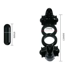 BAILE - SWEET RING DOUBLE ANNEAU AVEC DOUBLE LAPIN