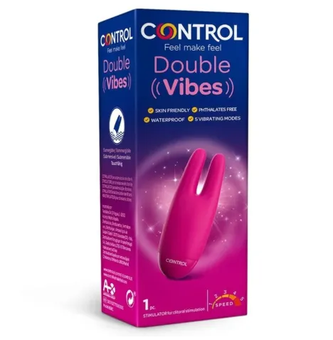 CONTROL - STIMULATEUR DOUBLE VIBES