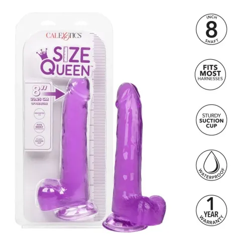 CALEXOTICS - GRÖSSE KÖNIGIN-DILDO LILA 20.3 CM