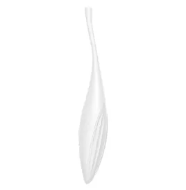 SATISFYER - TWIRLING JOY CLIT TIP VIBRATOR WHITE