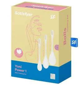SATISFYER - YONI POWER 1 TRAININGSSET WEISS