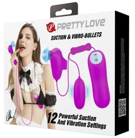 PRETTY LOVE - VIBRATING BULLET AND SUCTION CUP