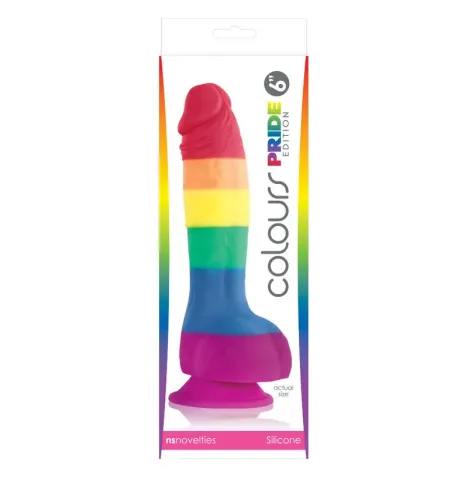 PRIDE - LGBT FLAG DILDO 15 CM