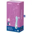 SATISFYER - AIR PUMP VIBRATOR 5 INFLATABLE G-SPOT VIBRATOR APP BLUE