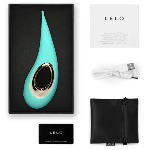 LELO - DOT CLITORIS STIMULATOR - AQUA GREEN