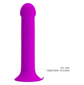 PRETTY LOVE - VIBRATEUR MURRAY ET STIMULATEUR DE POINT G VIOLET
