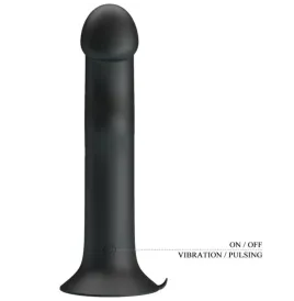 PRETTY LOVE - MURRAY BLACK CLITORAL VIBRATOR AND SUCKER