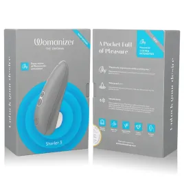 WOMANIZER - STIMOLATORE CLITORALE STARLET 3 GRIGIO