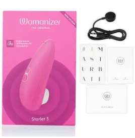 WOMANIZER - STIMULATEUR CLITORAL STARLET 3 ROSE