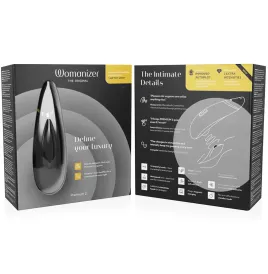 WOMANIZER - PREMIUM 2 CLITORAL STIMULATOR BLACK